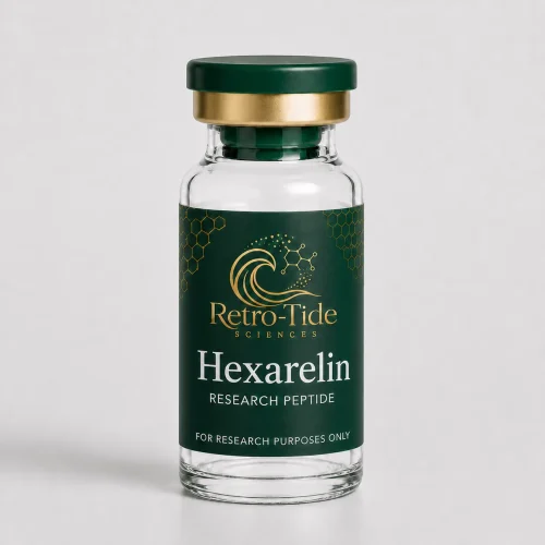 Hexarelin research vial