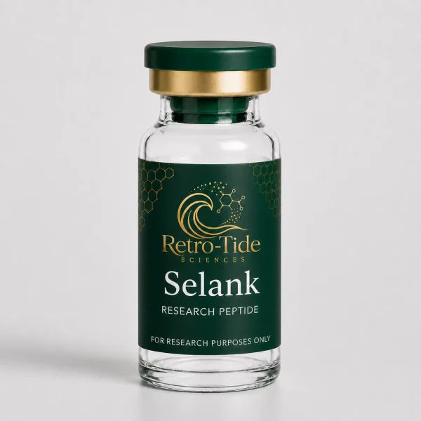 Selank research vial